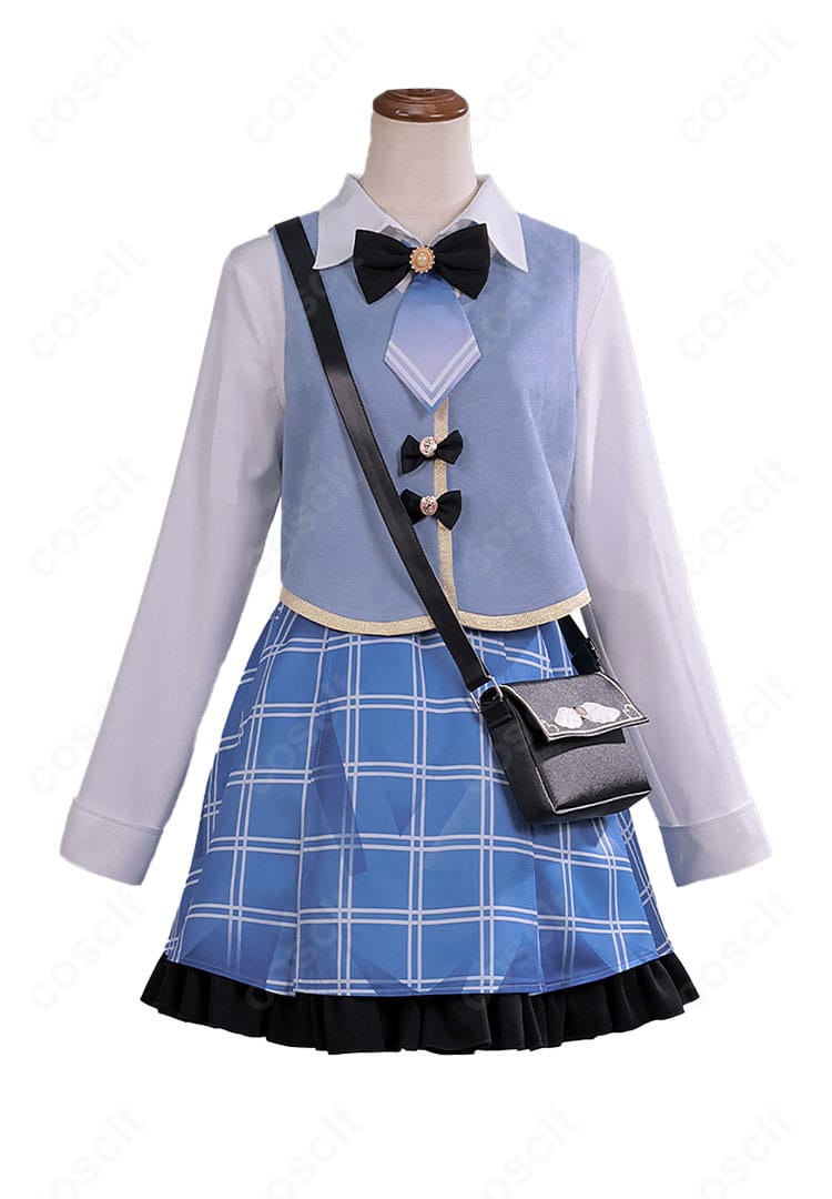 橘シェリー コスプレ衣装 内搭服装装飾 正面ディテール｜シャツやベストの装飾細部 クオリティ確認