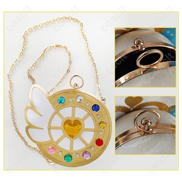 【COSCLT公式】ラブライブ！東條希 お化粧の魔法編「のんちゃんマジカル☆」コスプレ衣装セット / Love Live! Nozomi Tojo 魔法少女風コス衣装 S〜XL - 4枚目の画像