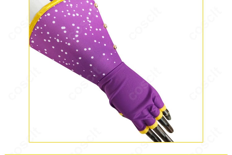 ラブライブ!東條希 コスプレ衣装 手袋・小物装飾 詳細|魔法少女らしい華やかさを引き立てる手袋のデザイン。