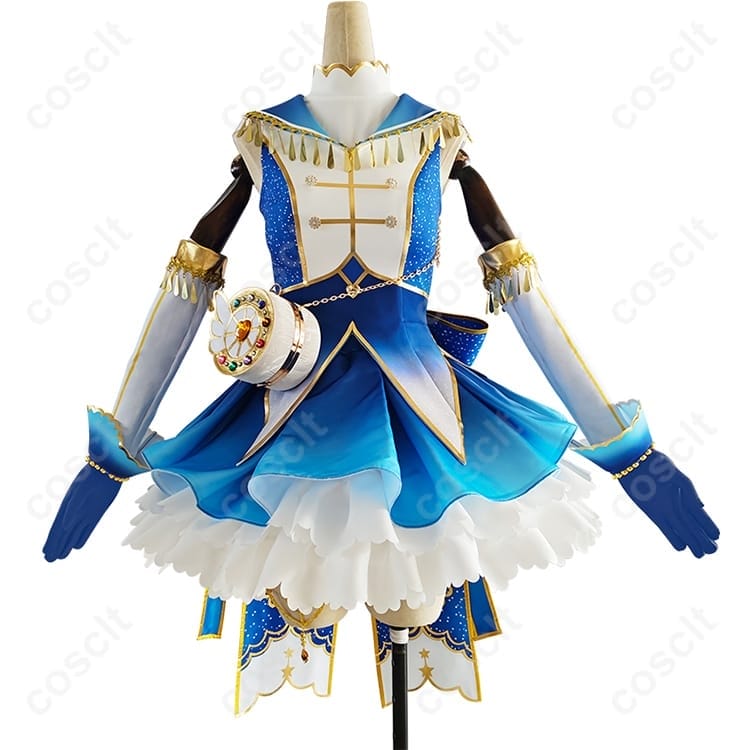 ラブライブ！園田海未 コスプレ衣装｜お化粧の魔法編 もっと綺麗に！上品で可愛いステージ衣装【COSCLT公式】 - 1枚目の画像