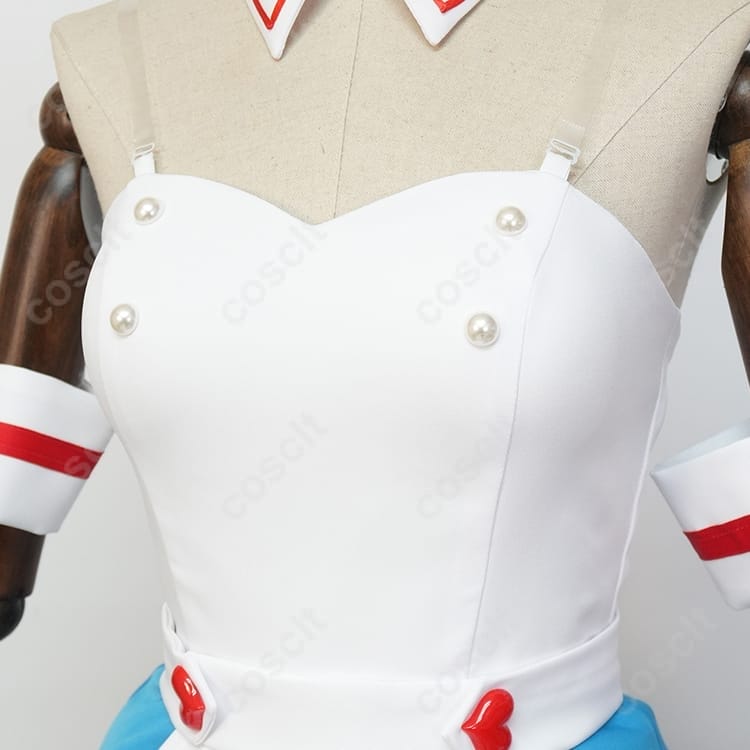 初音ミク 愛属性 コスプレ衣装｜ピノキオピー楽曲風デザイン・ハートモチーフ付き - 4枚目の画像