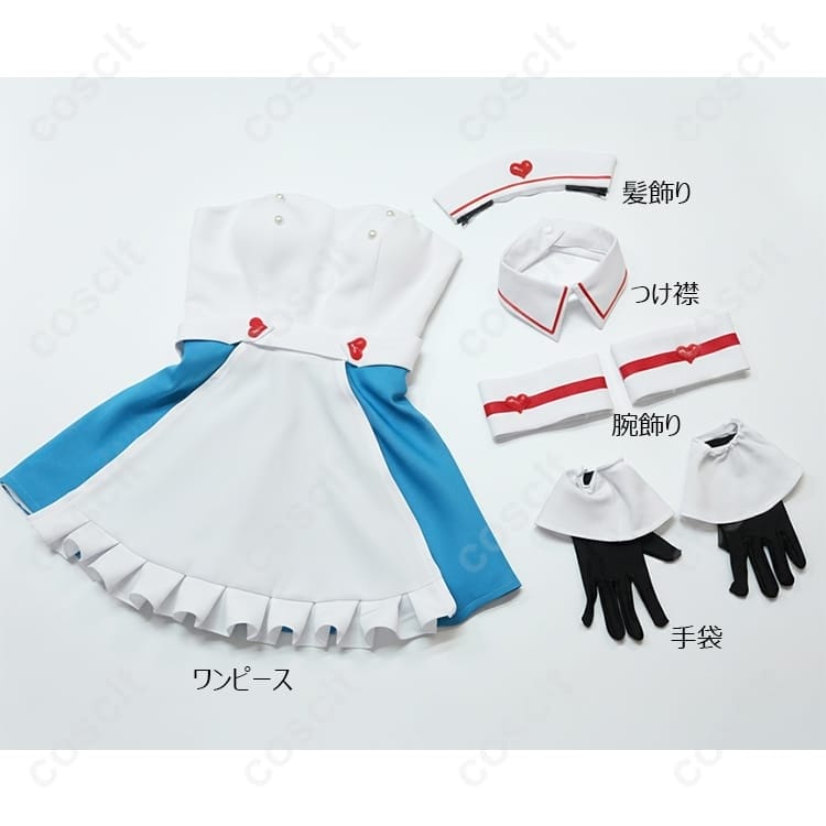 初音ミク 愛属性 コスプレ衣装｜ピノキオピー楽曲風デザイン・ハートモチーフ付き - 6枚目の画像