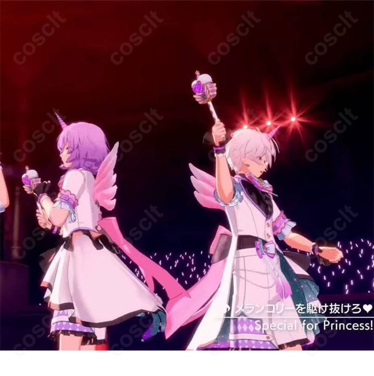 宝丈萊香(ライカ)“ユニコーンの無邪気” コスプレ衣装 側面ディテール|立体的なシルエットと美しい仕上がり