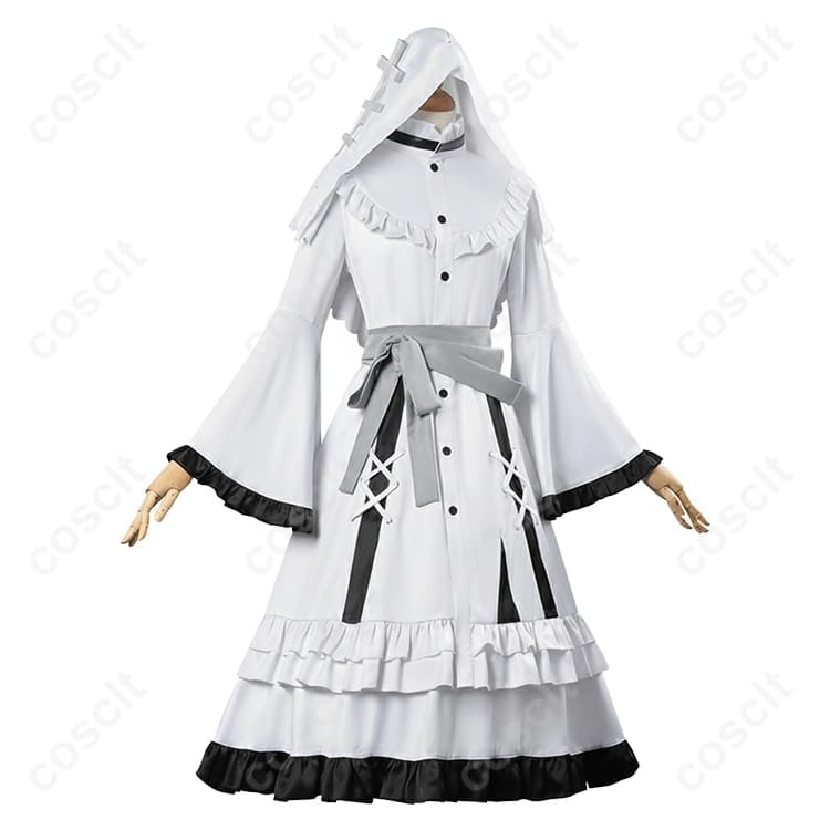 氷上メルル（メルル／Meruru）コスプレ衣装｜魔法少女ノ魔女裁判（まのさば）制服ワンピースセット【COSCLT公式】 - 2枚目の画像