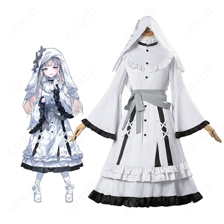 氷上メルル（魔法少女ノ魔女裁判）キャラクターとコスプレ衣装の人物ビジュアル｜高再現で世界観を体感しよう！