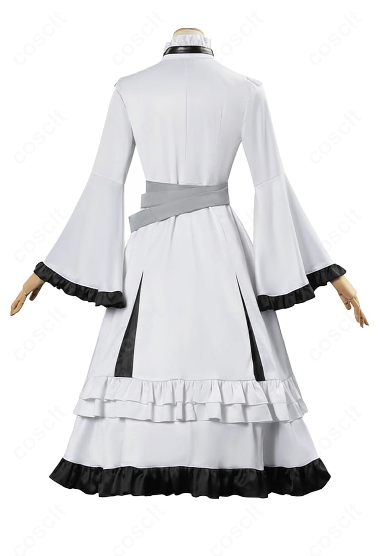 氷上メルル コスプレ衣装 背面全体図｜リボンや帯の細部まで忠実再現