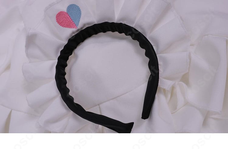 結城さくな 猫メイド コスプレ衣装 カチューシャ頭飾りディテール