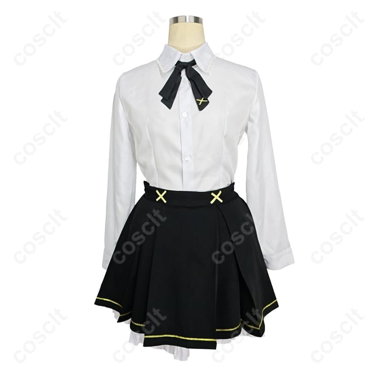 ブルーアーカイブ 衣斐レナ コスプレ衣装｜可愛い2種スカート＆髪飾り付き【COSCLT】 - 5枚目の画像