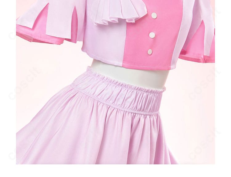 スティルインラブ コスプレ 衣装腰まわり装飾ディテール画像｜リボン・装飾アップ