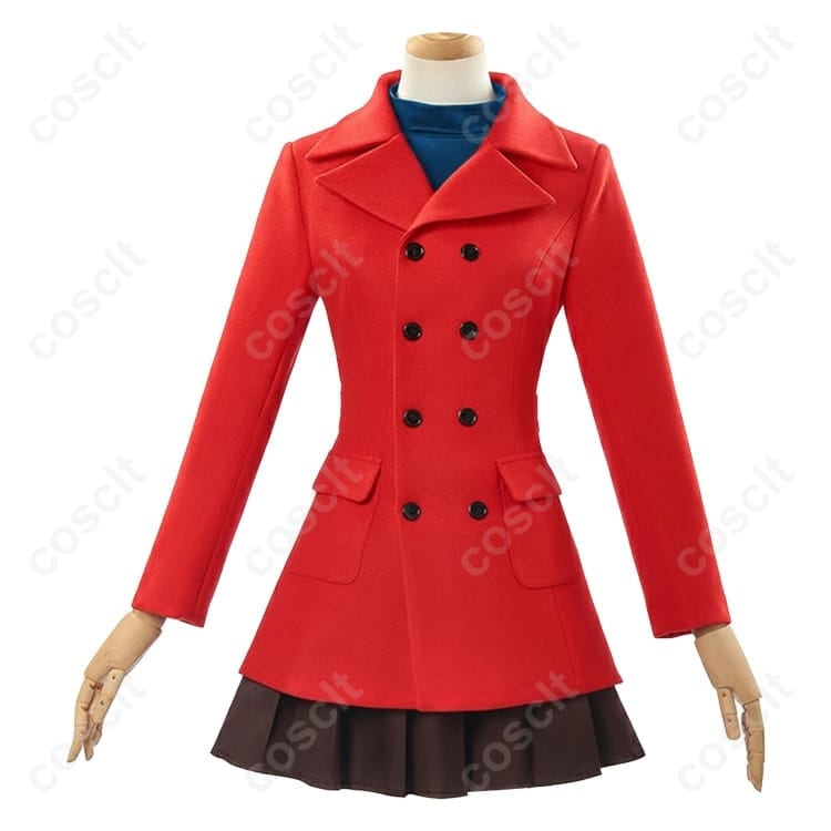 惣流・アスカ・ラングレー コミック版コート姿 コスプレ衣装｜新世紀エヴァンゲリオン - 1枚目の画像