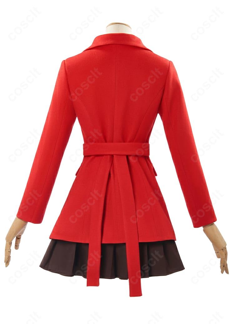 コスプレ衣装 背面写真｜エヴァ アスカ コミック版コート 背面デザイン