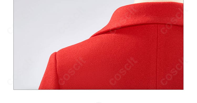 背面肩部分の装飾アップ｜アスカ コスプレ 衣肩ディテール 再現度チェック