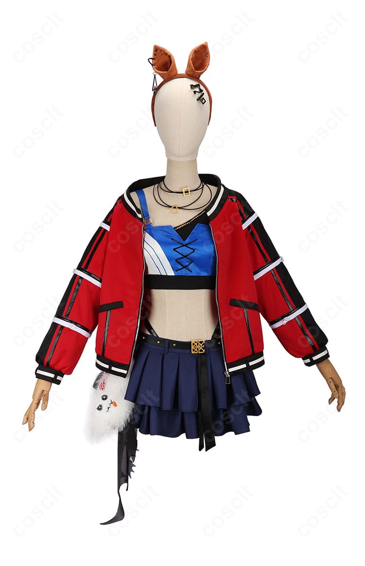 ウマ娘 エスポワールシチー 勝負服コスプレ衣装 正面全体写真 高再現デザイン