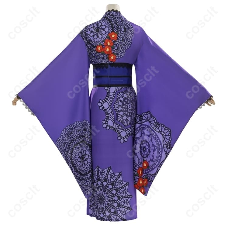 アイカツ！ 藤堂ユリカ 和の心・ダーク コスプレ浴衣｜高再現・和風ゴシック【COSCLT】 - 2枚目の画像