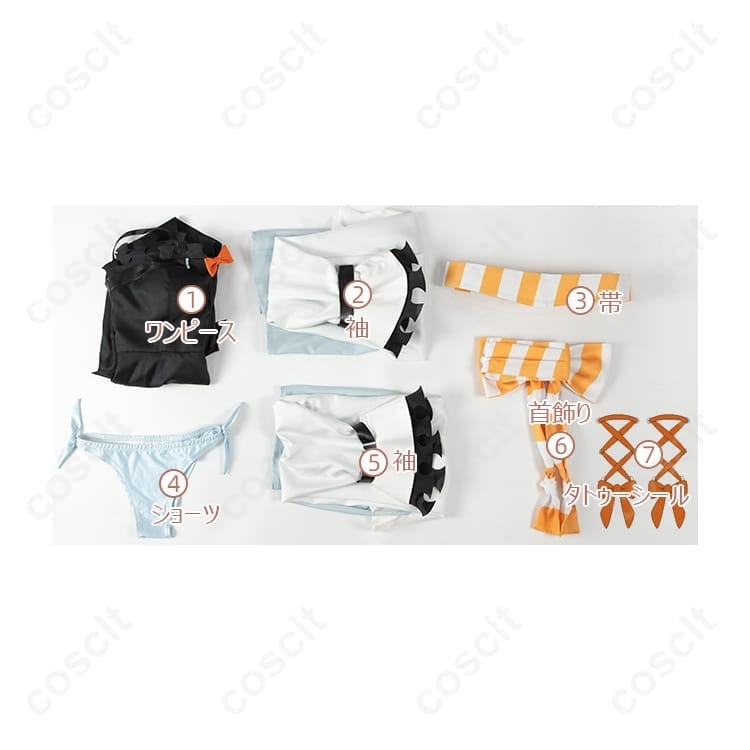 【ガチアクタ】アモ・エンプール コスプレ衣装｜ミステリアスで甘く危うい少女を再現【COSCLT】 - 5枚目の画像