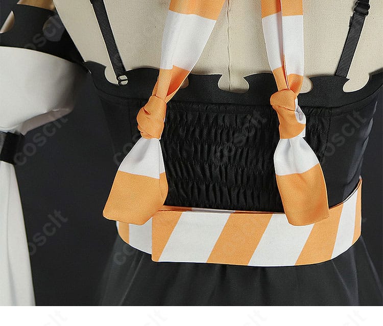 ガチアクタ アモ・エンプール コスプレ衣装 背面装飾ディテール｜ミステリアスな背中の仕上げ