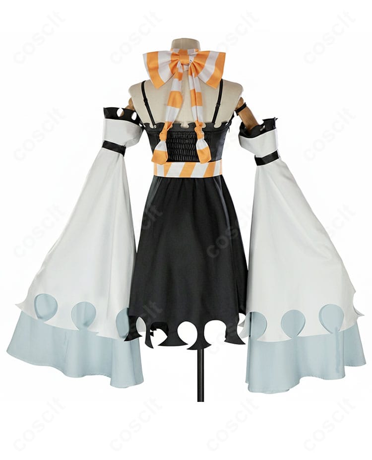 ガチアクタ アモ・エンプール コスプレ衣装 背面ビュー｜特徴的な背中シルエットをチェック