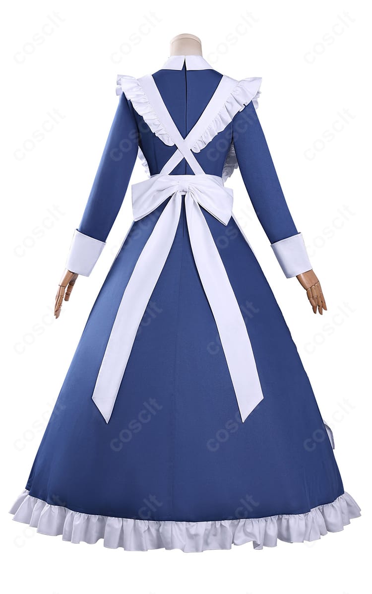 機械じかけのマリー マリー メイド服コスプレ衣装 背面デザイン写真