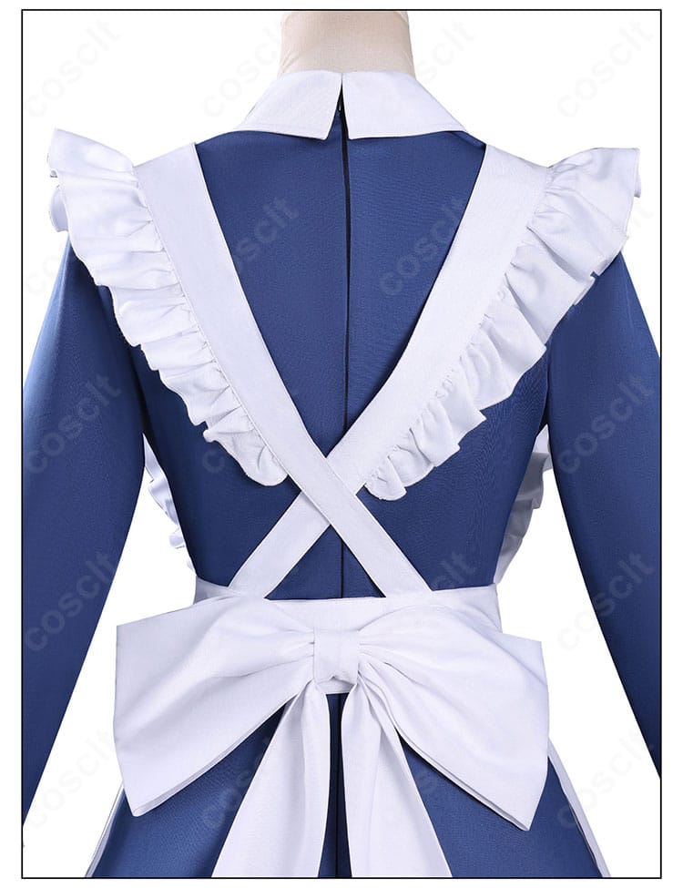 メイド服背面装飾パーツの細部カット｜機械じかけのマリー