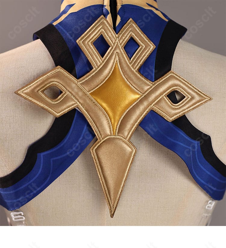 イスタロト コスプレ衣装 背面装飾アップ|背中の意匠を丁寧に再現したデザイン