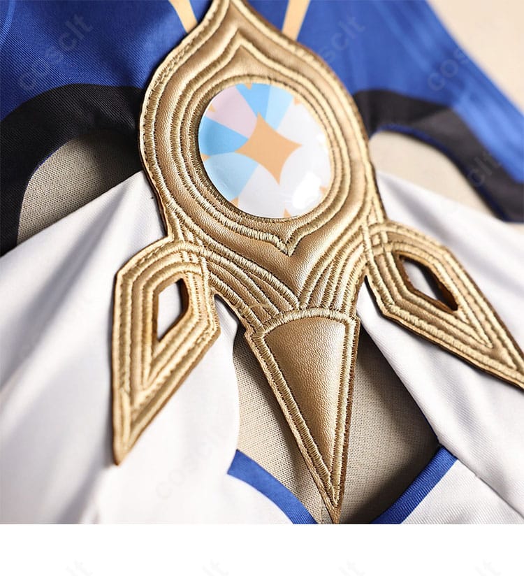 イスタロト コスプレ衣装 胸元装飾アップ|特徴的な胸前パーツを高精度再現