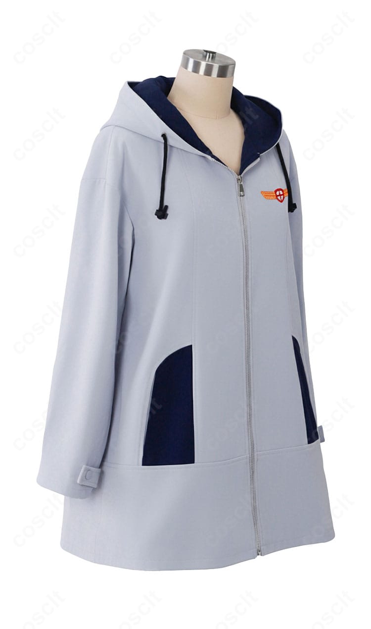 カードキャプターさくら 木之本桜 友枝小学校ウィンドブレーカー コスプレ衣装|右側ディテール確認用