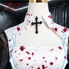 着せ恋 喜多川海夢 Rose修道服コスプレ衣装｜清楚×ゴシックの本格再現 - 3枚目の画像（サムネイル）