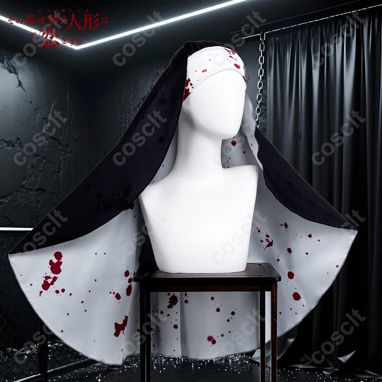 着せ恋 喜多川海夢 Rose修道服コスプレ衣装｜清楚×ゴシックの本格再現 - 4枚目の画像