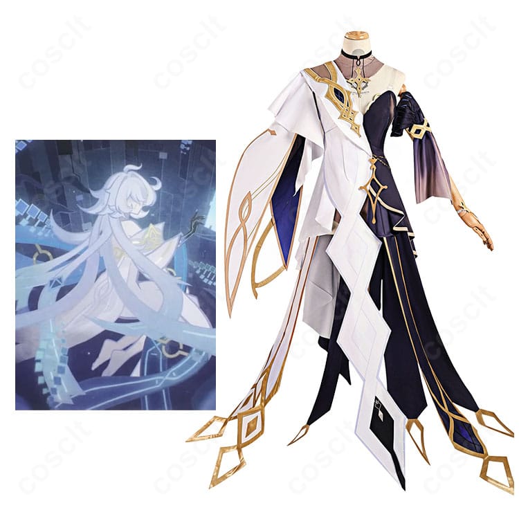 原神 ナベリウス コスプレ衣装｜商品フルセットとキャラクター比較画像