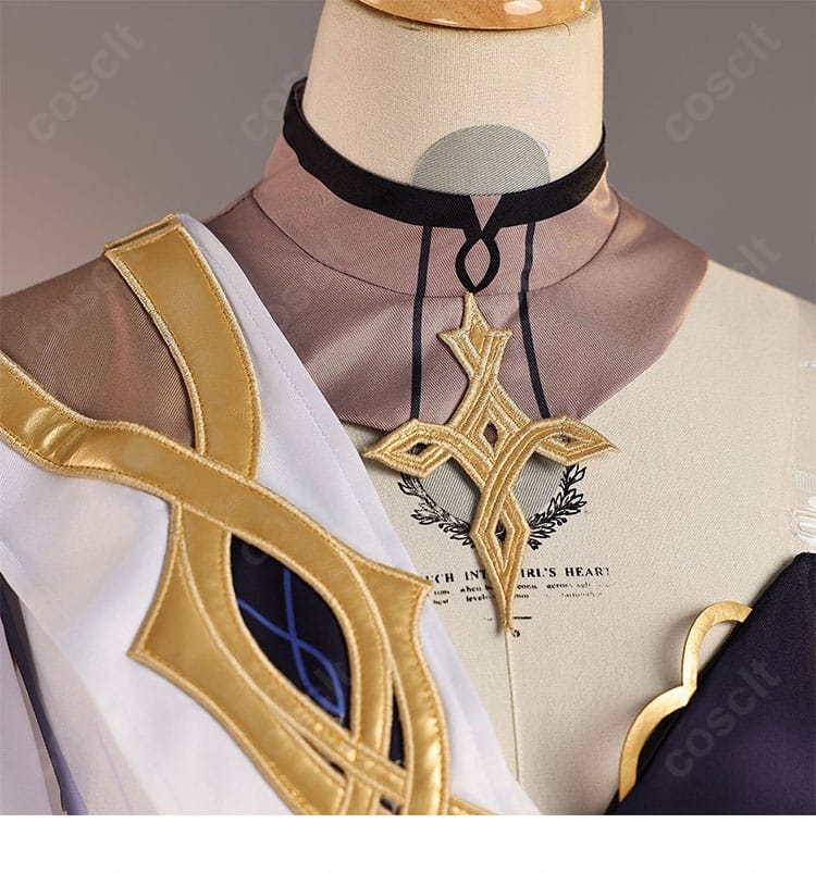 原神 ナベリウス コスプレ衣装｜衣領・装飾ディテールアップ