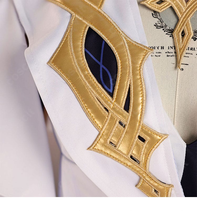 原神 ナベリウス コスプレ衣装｜服飾パーツ・装飾細部のアップ