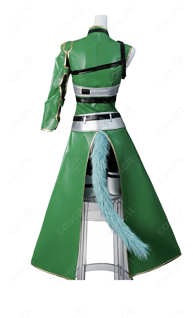 ソードアート・オンライン シノン GGOスナイパー装備 コスプレ衣装 背面写真|ディテールまで忠実再現