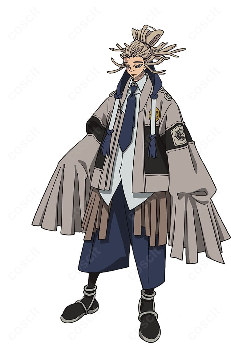 ガチアクタ タムジー・カイネス コスプレ衣装 正面デザイン|高再現クオリティでイベントにも最適