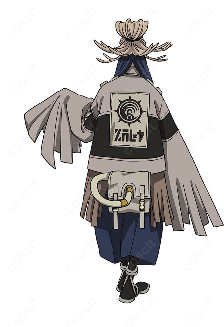 ガチアクタ タムジー・カイネス コスプレ衣装 背面スタイル|細部まで忠実再現・撮影映え◎