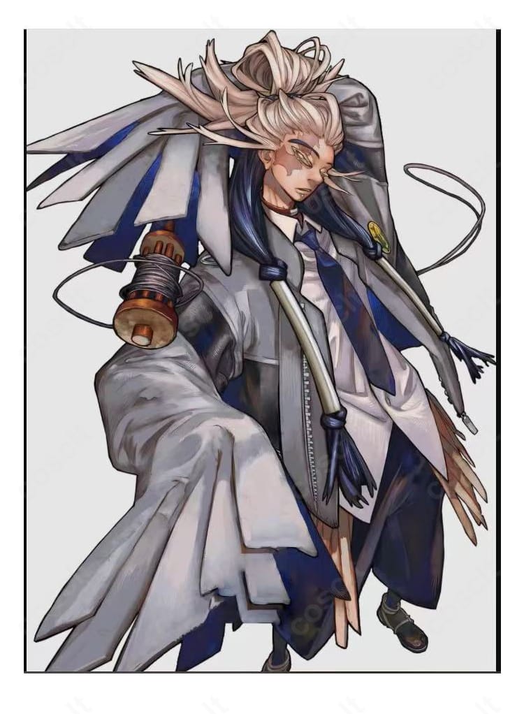 ガチアクタ タムジー・カイネス コスプレ衣装 全体ディテール|質感や装飾が分かるこだわり仕上げ・今すぐチェック