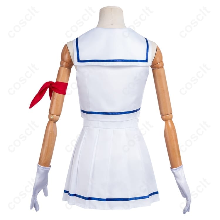 SAO アスナ セーラー服（夏制服）コスプレ衣装｜清楚で可憐な現実世界Ver. - 2枚目の画像