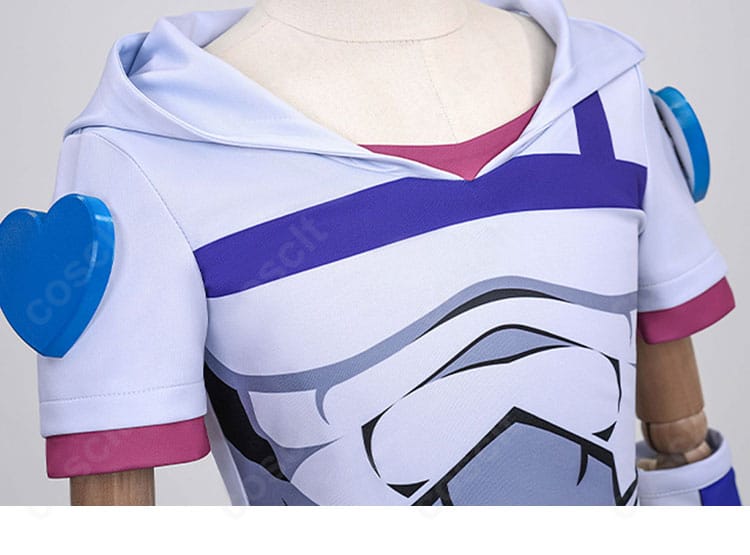 ジョニィ・ジョースター 衣襟デザイン細部｜SBR コスプレ衣装 模様アップ