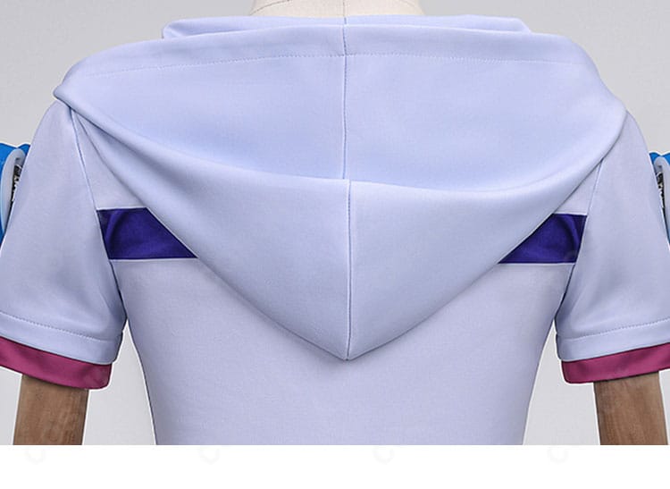 ジョニィ・ジョースター コスプレ衣装 背面フード細部｜背中フード形状の確認