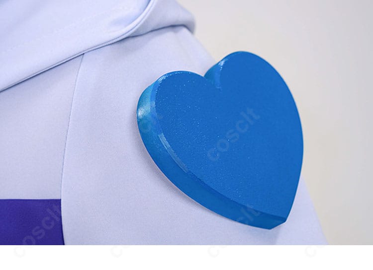 ジョニィ・ジョースター 肩の青いハート装飾アップ｜特徴的モチーフを丁寧再現