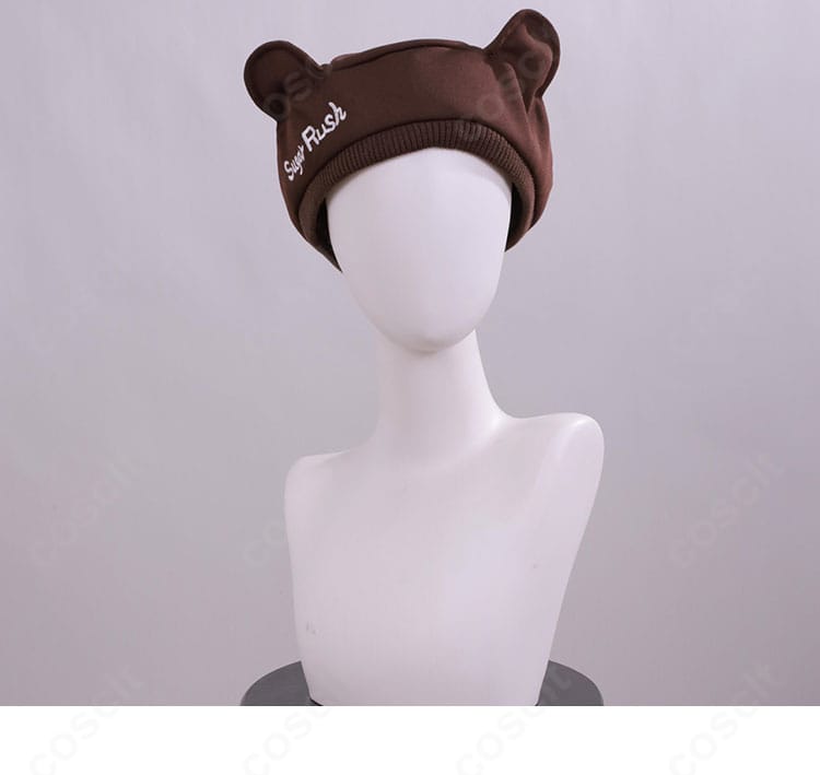 ホロライブ さくらみこ miCometベアブランド衣装 帽子正面ロゴ・飾り細部