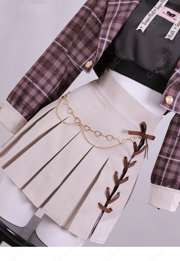 ホロライブ さくらみこ miCometベアブランド衣装 スカート装飾ディテール