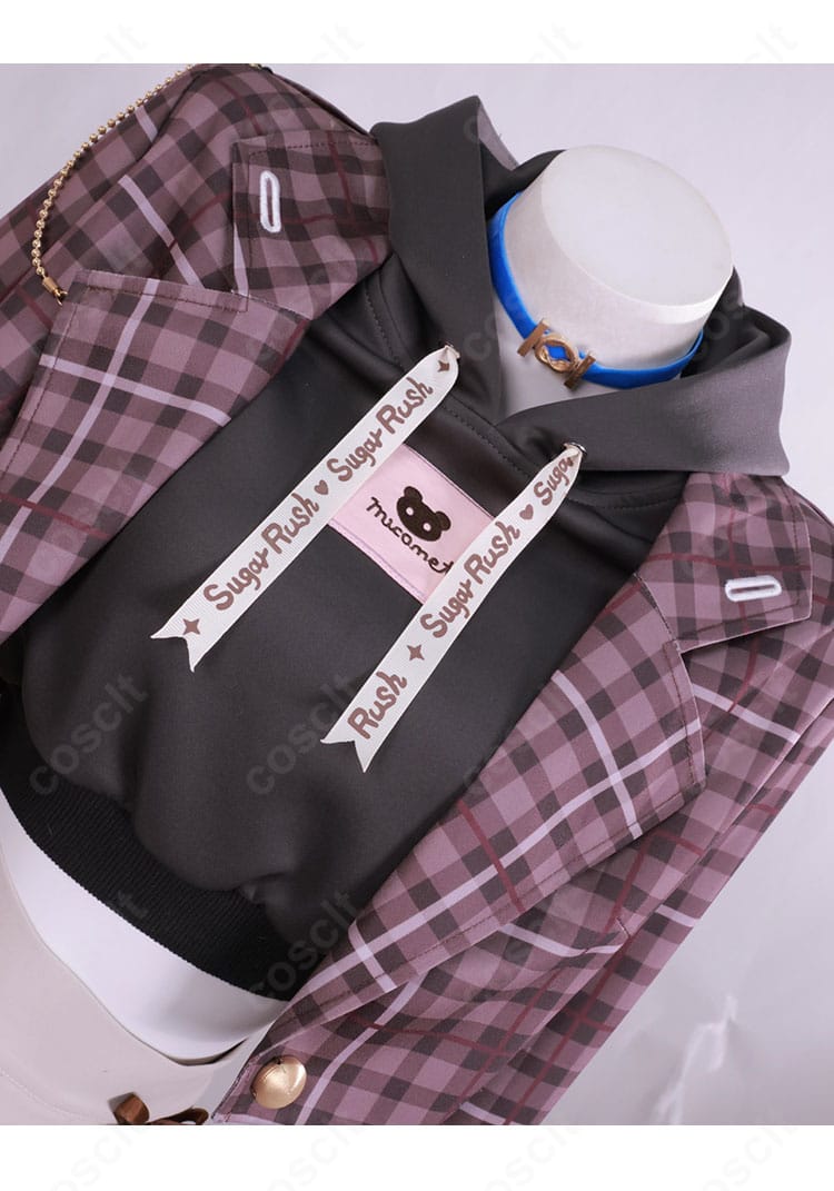 ホロライブ さくらみこ miCometベアブランド衣装 コート前立て デザイン細部