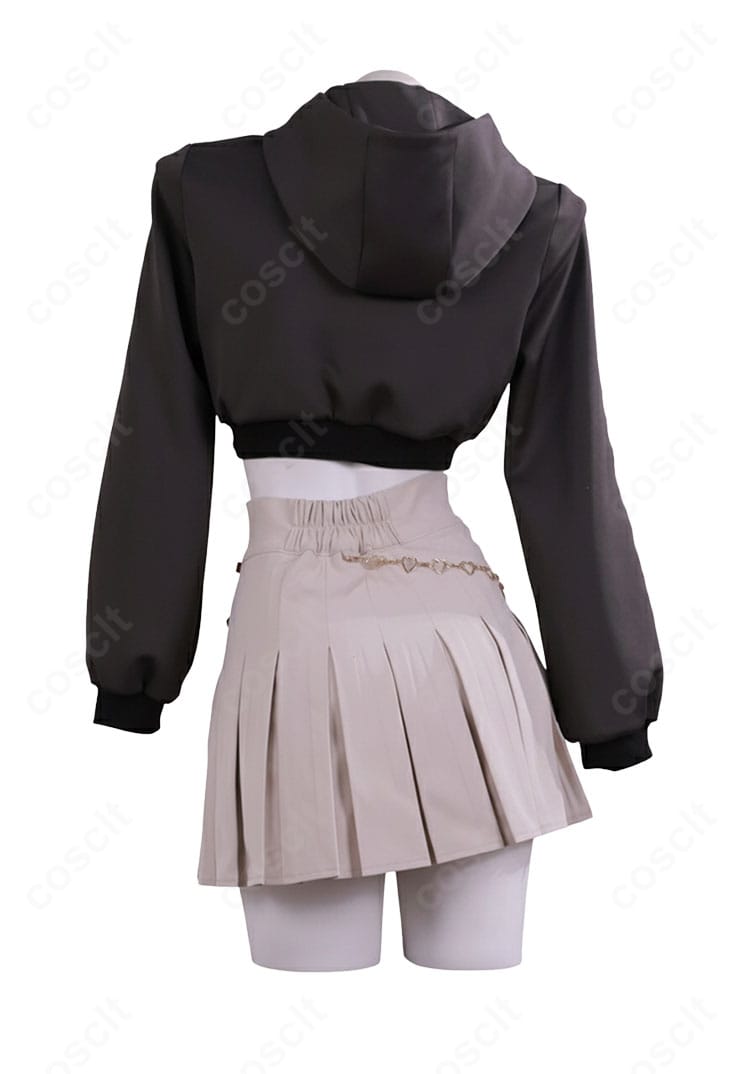 ホロライブ さくらみこ miCometベアブランド衣装 衛衣トップス 背面ディテール