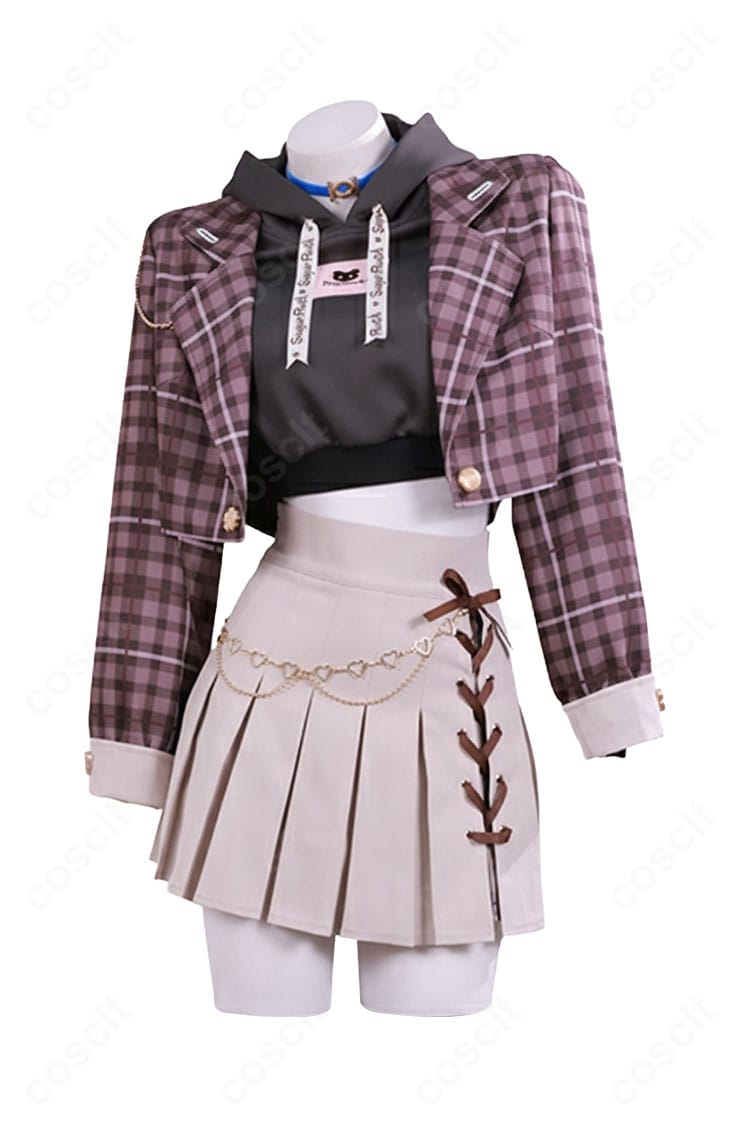 ホロライブ さくらみこ miCometベアブランド衣装 コスプレ 正面フルビュー