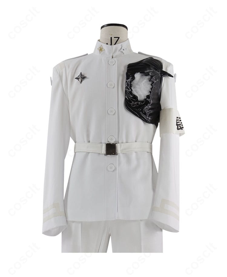 商品背面ビュー｜蒼月衛人 コスプレ 白戦闘服 再現度チェック