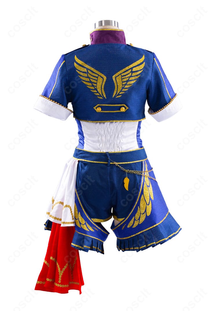 プリパラポリス ゴーゴーコーデ コスプレ衣装 背面全身画像|真中らぁら コスプレ