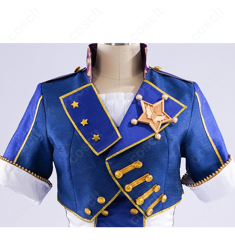 プリパラポリス衣装 衣襟・カラー装飾ディテール画像|細部までこだわり