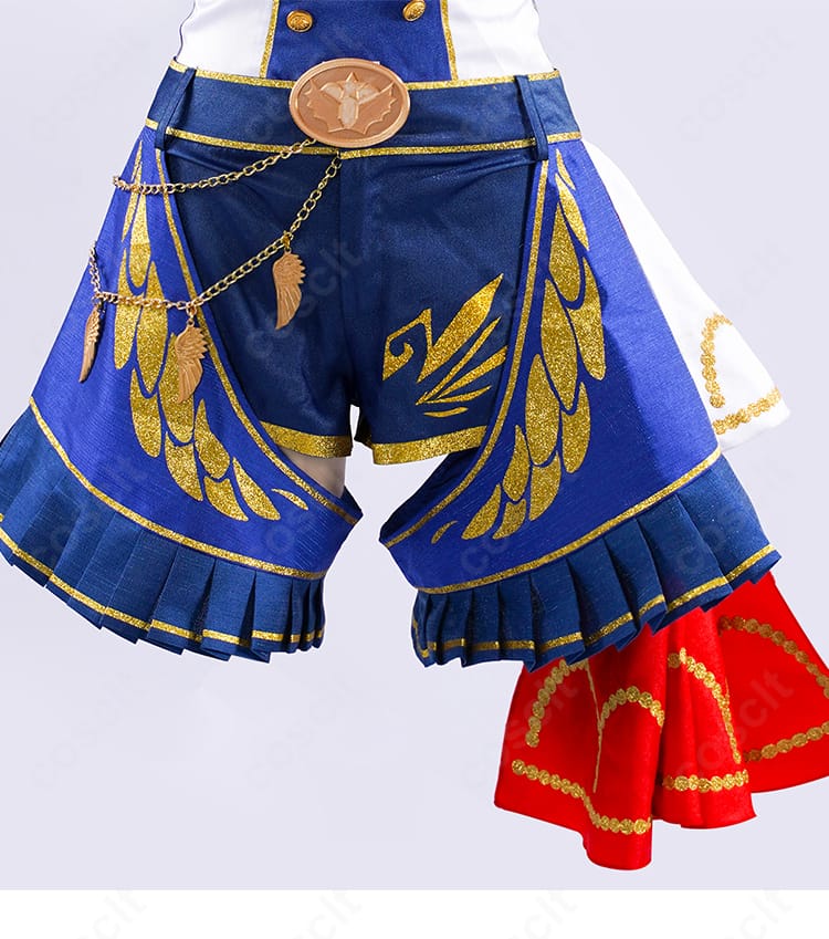 プリパラポリス衣装 ショートパンツ装飾ディテール画像|らぁら風デザイン