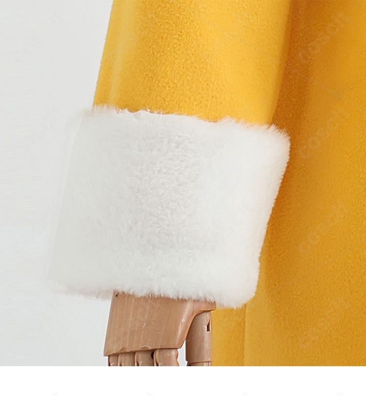 神楽 幼少期 コスプレ衣装 袖口装飾ディテール|銀魂 コスプレ クオリティ