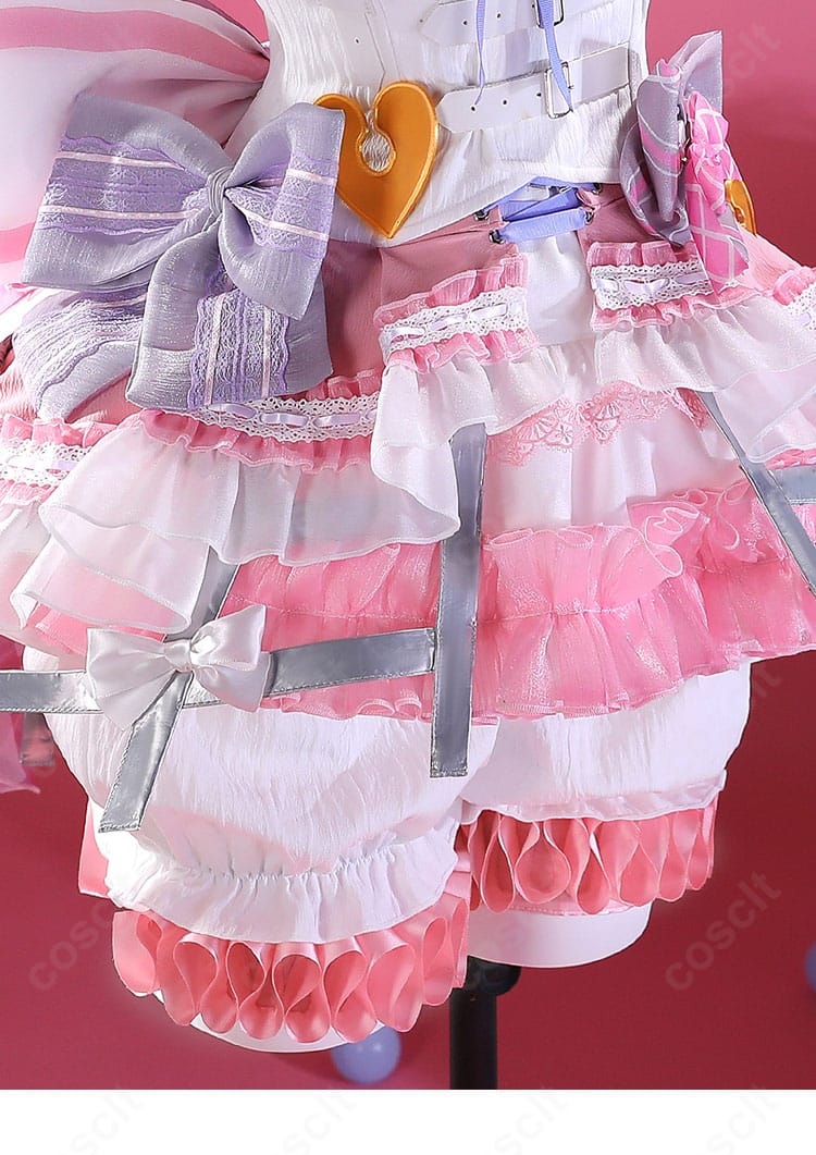 暁山瑞希 ハイド・クリノリン コスプレ衣装 スカート装飾アップ｜ふんわり広がるレースとフリルが魅力